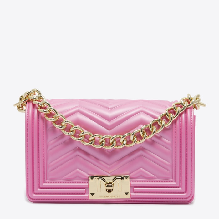 Borsa a mano da donna - Modello False - 100% PVC - 20.5 x 12.5 x 7.0 cm