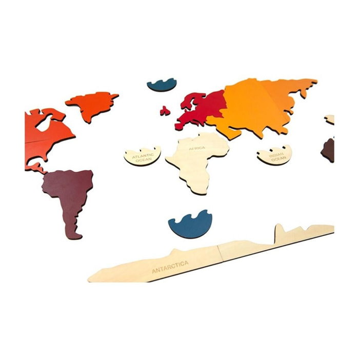 CONTINENTS MAP PUZZLE - JUEGO EDUCATIVO