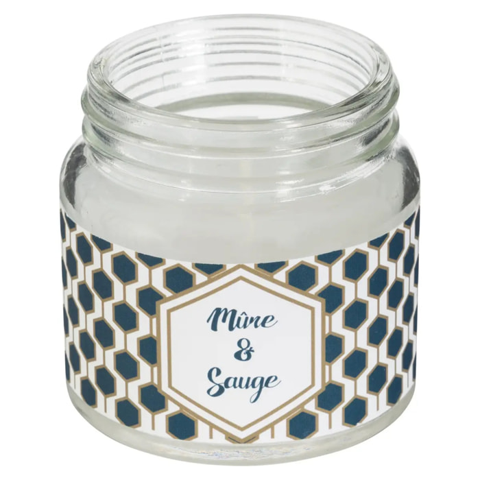 Bougie parfumée mûre et sauge 65g