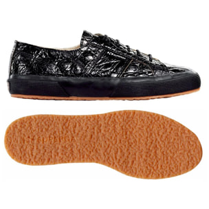 Le Superga Uomo Donna Nero Estreme 2750-Crocodile