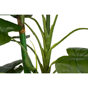 Planta Artificial Taro Con Maceta 65x65x120 Cm