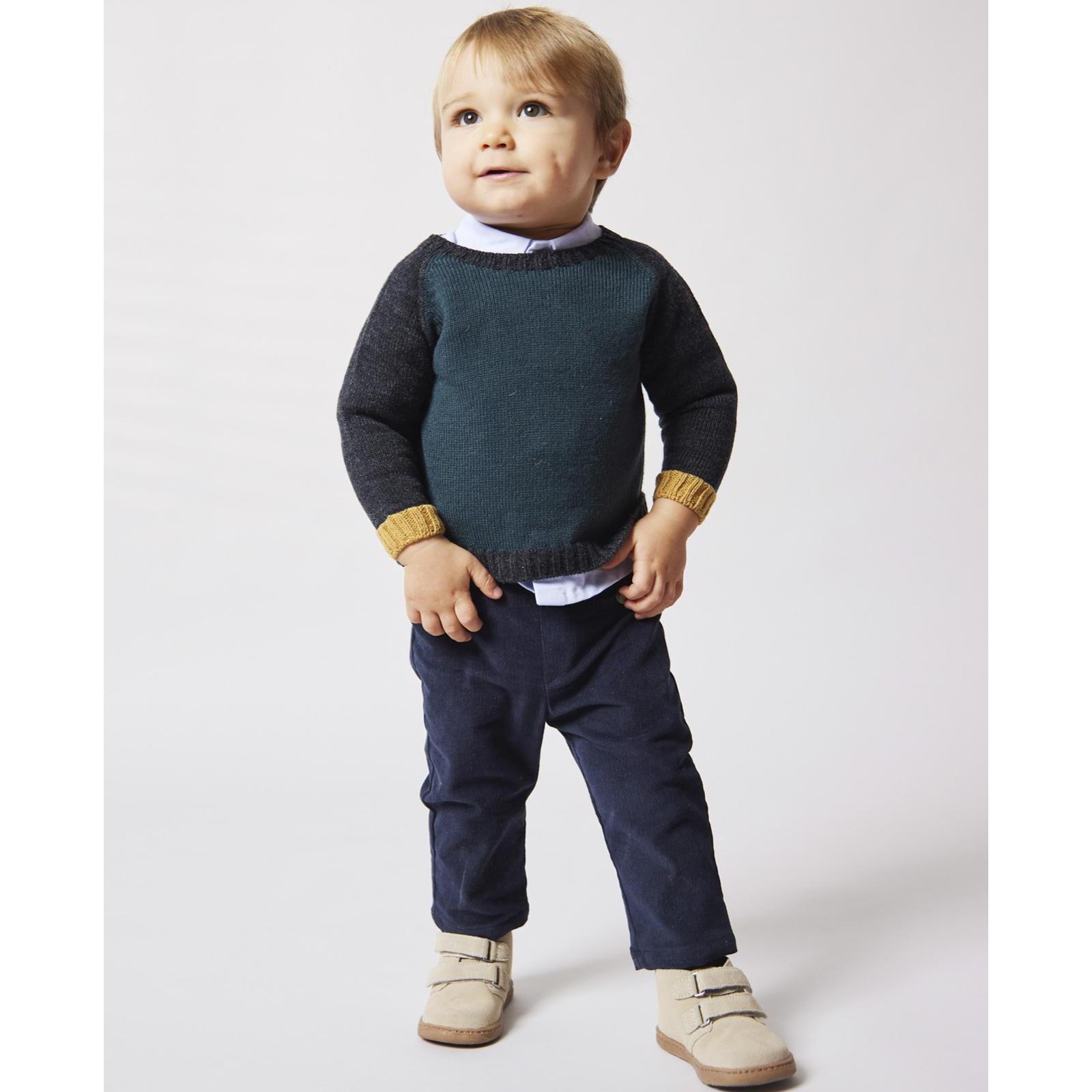 Pantalón de pana marino