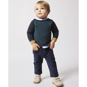 Pantalón de pana marino