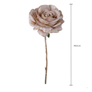 Rosa singola - Pezzi 12 - 14xH65x16cm - Bianchi Dino SpA