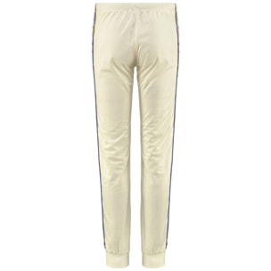 Kappa - Pantaloni Donna Bianco - 222 Banda Wrastoria Slim