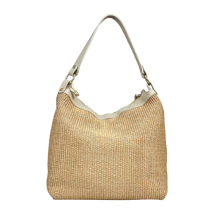 Bolso de hombro Cheval Firenze Nizza Beige