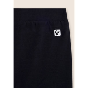 Leggings donna 7/8 in cotone stretch con logo Freddy