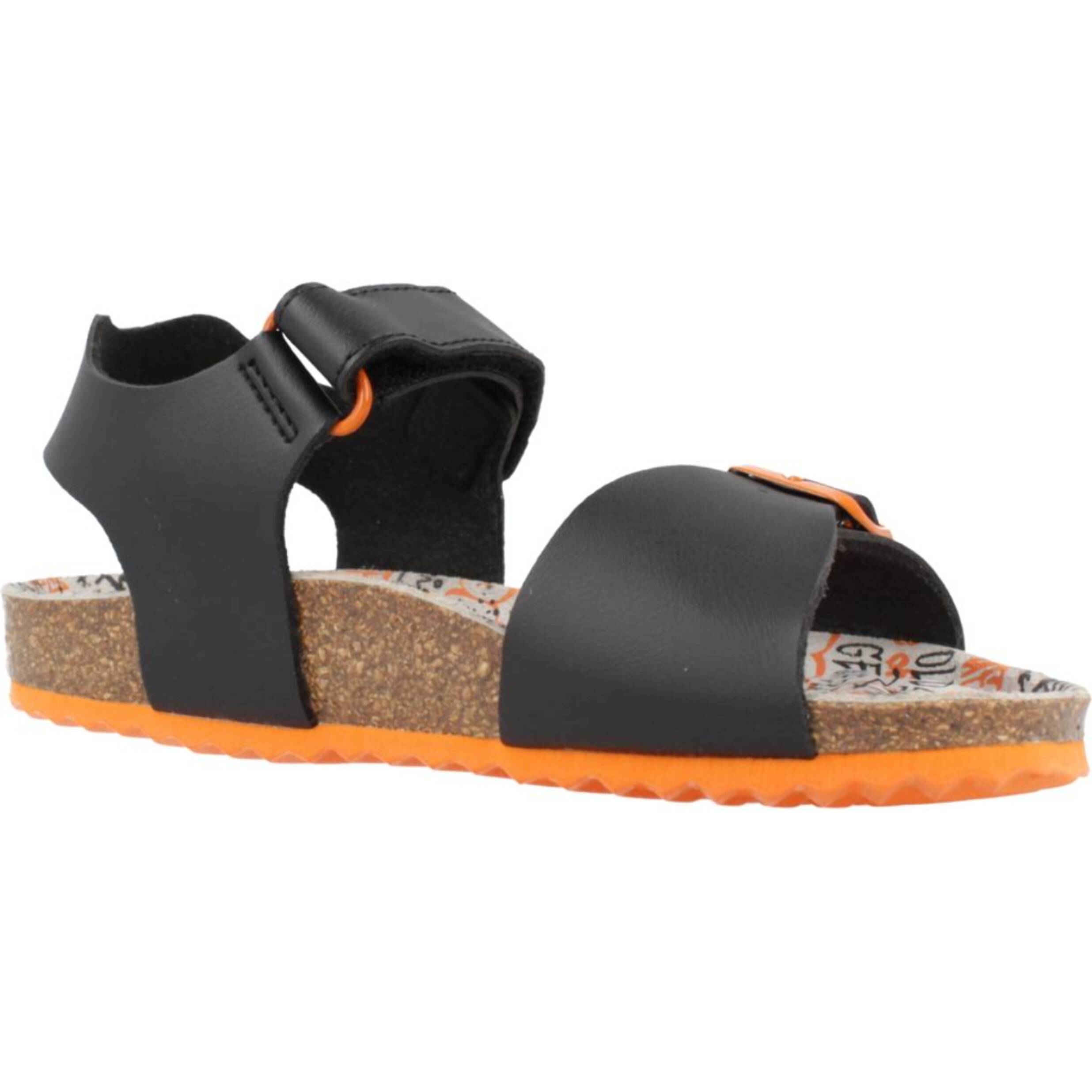 Sandalias Niño de la marca GEOX  modelo J GHITA BOY NEGRO