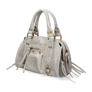 Borsa a spalla da donna - Modello Erisia - Vera pelle - 25.0 x 15.0 x 10.0 cm
