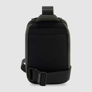 Piquadro Porta smartphone tessuto gommato