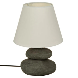 Lampe "Mer" céramique H30cm