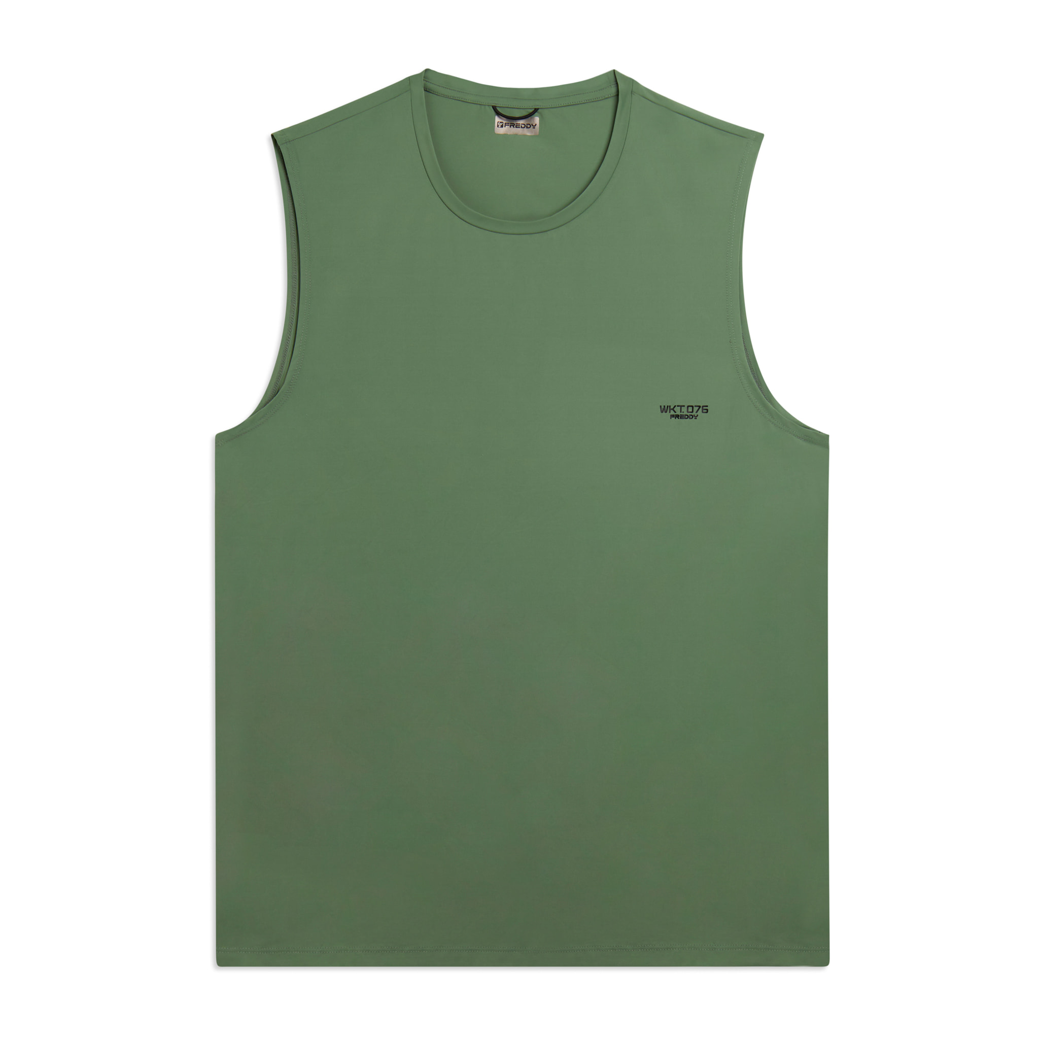 T-shirt senza maniche in tessuto quick dry