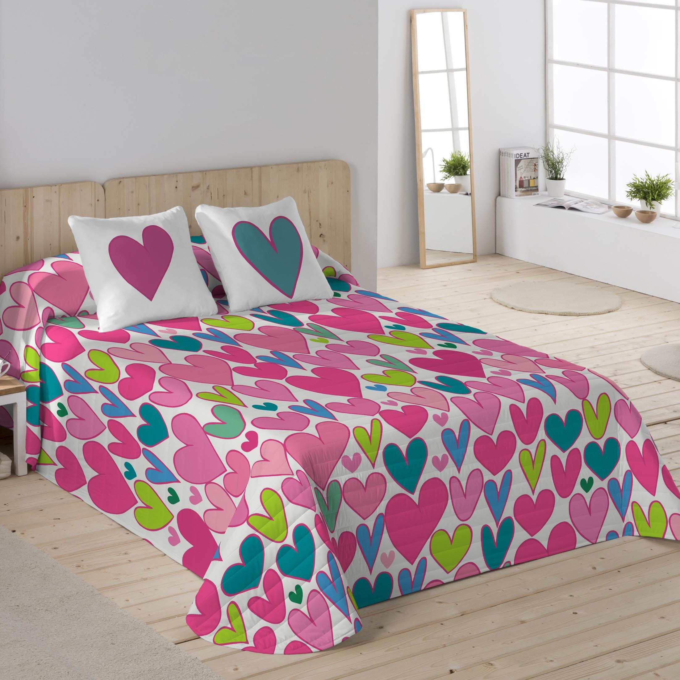 Icehome - Colcha Bouti Estampada - 100% Algodón - 70 gr/m² - Foraning