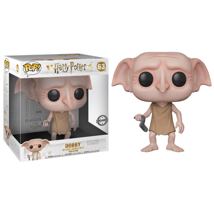 Pop Figura Harry Potter Dobby Esclusiva 23cm Funko