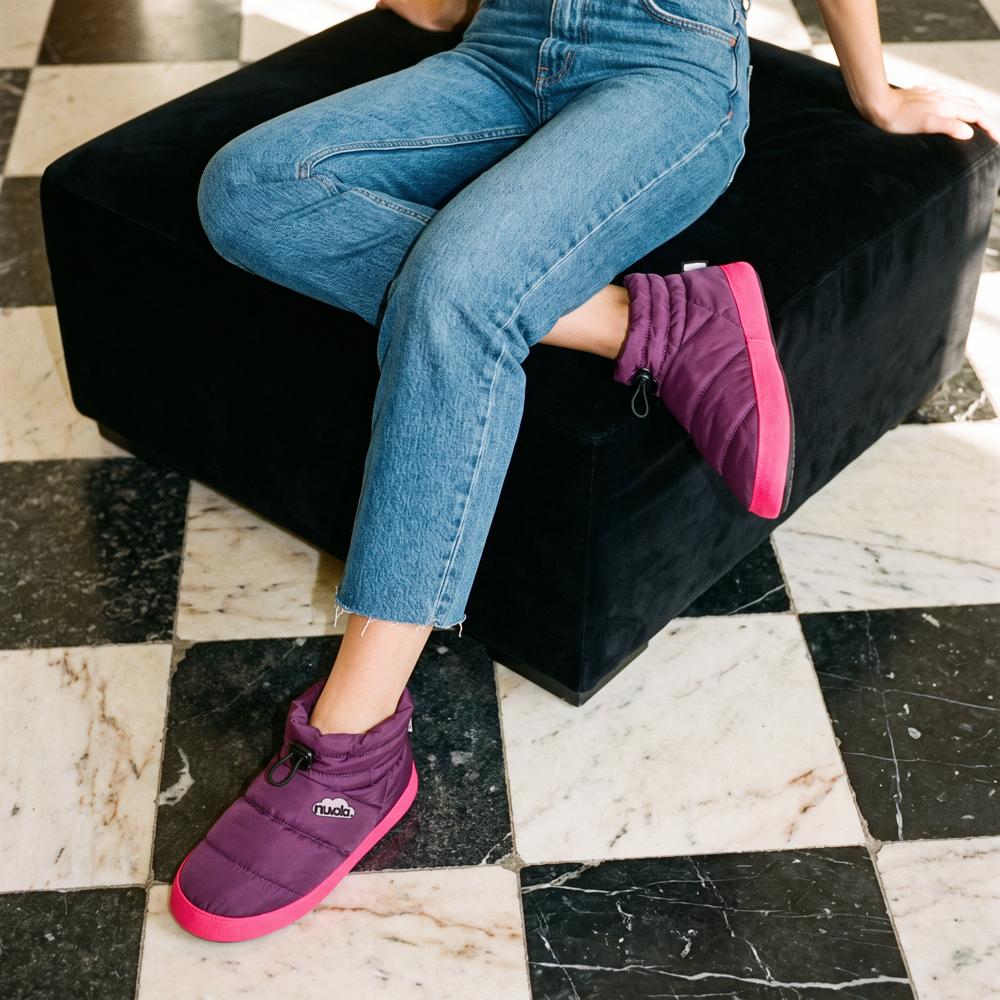 Zapatilla de estar por casa ,Boot Home Party.