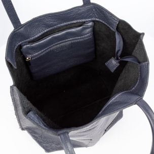 Baranello borsa a spalla donna. Pelle autentica Dollaro.