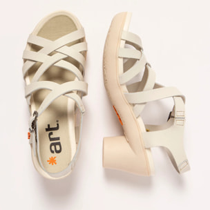 Sandalias 1477 NAPPA CREAM / ALFAMA color Cream