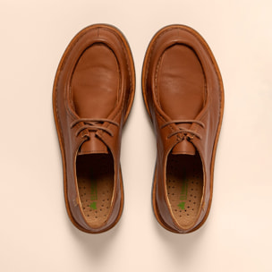 Zapatos N5584 SOFT NAPPA CUERO/ VOLCANO color Cuero