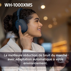 Casque SONY WH-1000XM5 Bleu Minuit