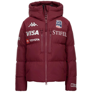 Kappa - Chaquetas Mujer Rojo - 6Cento 668C Us