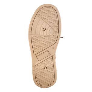 Stivaletti in simil camoscio imbottiti con stringhe