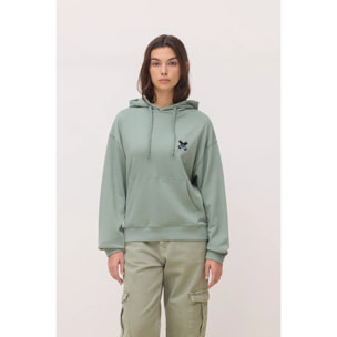 SUDADERA CON CAPUCHA MUJER KARMA SAGE