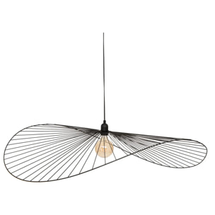 Suspension Adelia noir H105cm