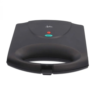 Sandwichera JATA JESW1231 para 2 sándwiches XXL. Placas antiadherentes. Fácil limpieza