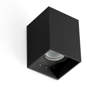 KOV 1L Lampe applique carré noire 2700K 34°