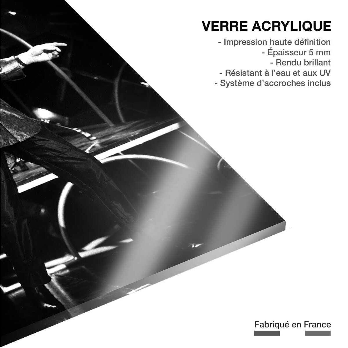 Tableau alain bashung  Tableau plexiglas