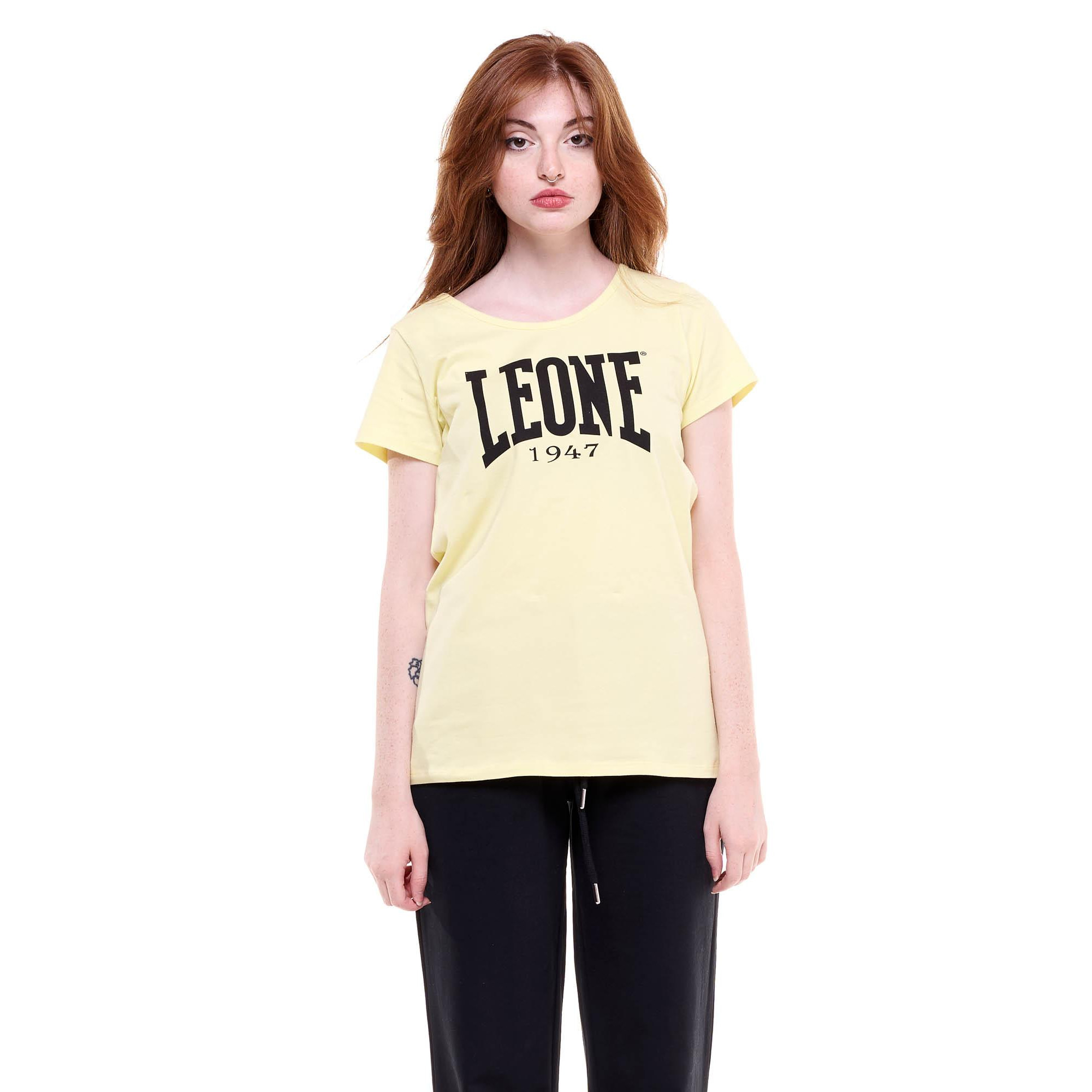 T-shirt da donna maniche corte logo grande Welcome Back