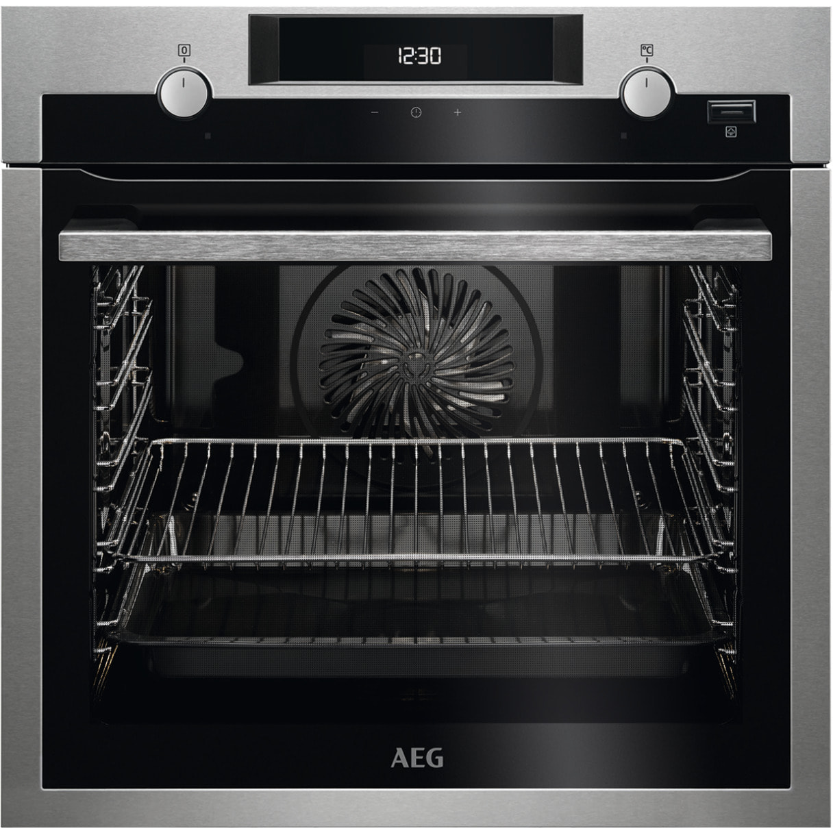 AEG Horno multifunción Serie 6000 SteamBake con Display LED BEE455120M