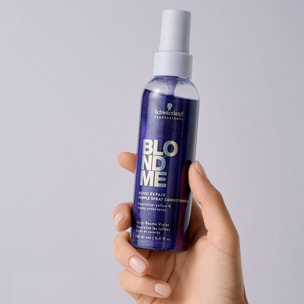 SCHWARZKOPF BlondMe Bond Repair Purple Spray Conditioner 150ml