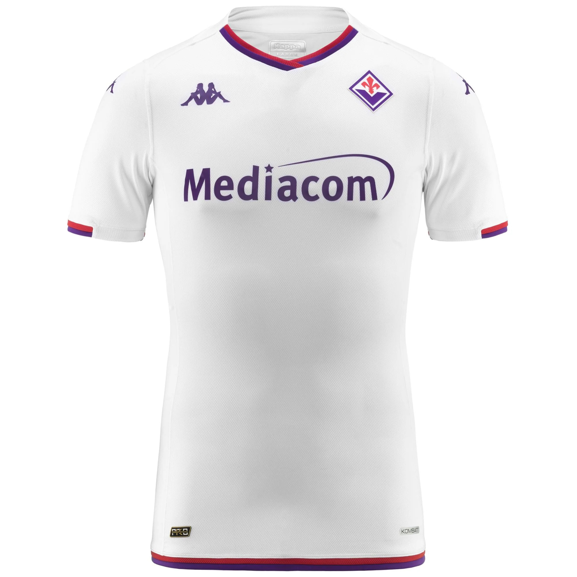 Maglie gioco Kappa Uomo Kombat Pro 2024 Euro Fiorentina Grigio
