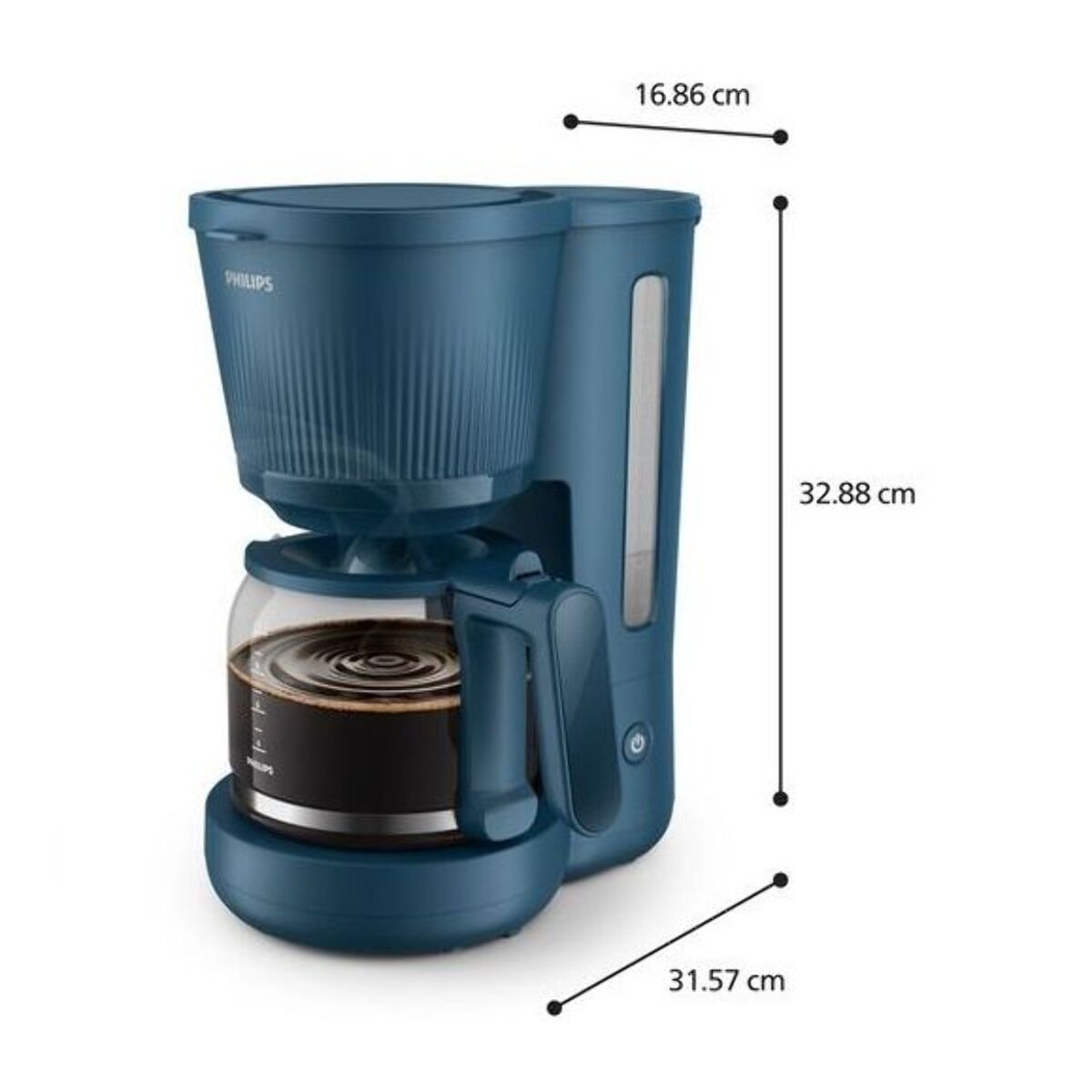 Cafetière PHILIPS série 3000 HD7411/70 bleu
