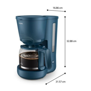 Cafetière PHILIPS série 3000 HD7411/70 bleu