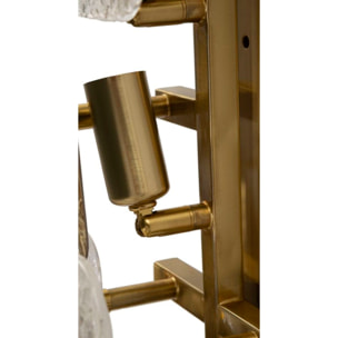 LAMPADA DA MURO GLASSY CM 24X13X76