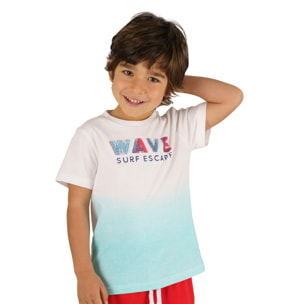 Camiseta de niño blanco