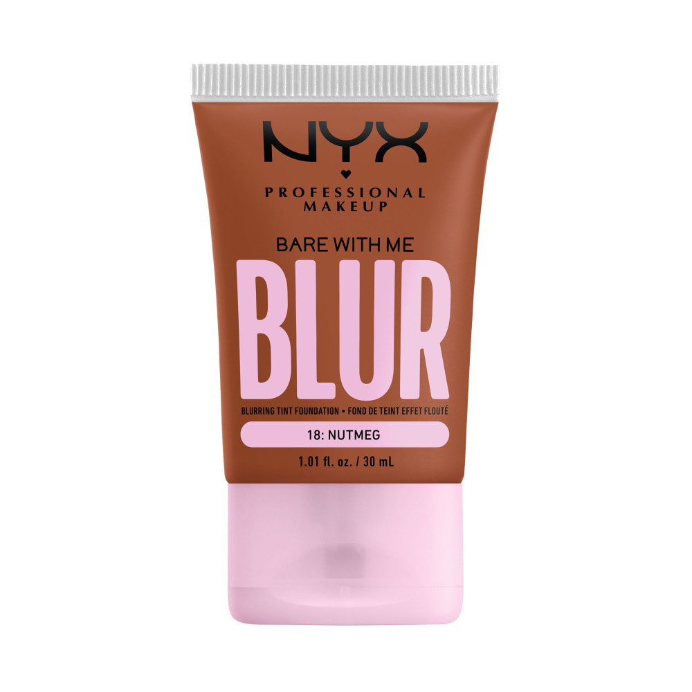 NYX Professional Makeup Fond de teint effet flouté Bare With Me Blur Nutmeg