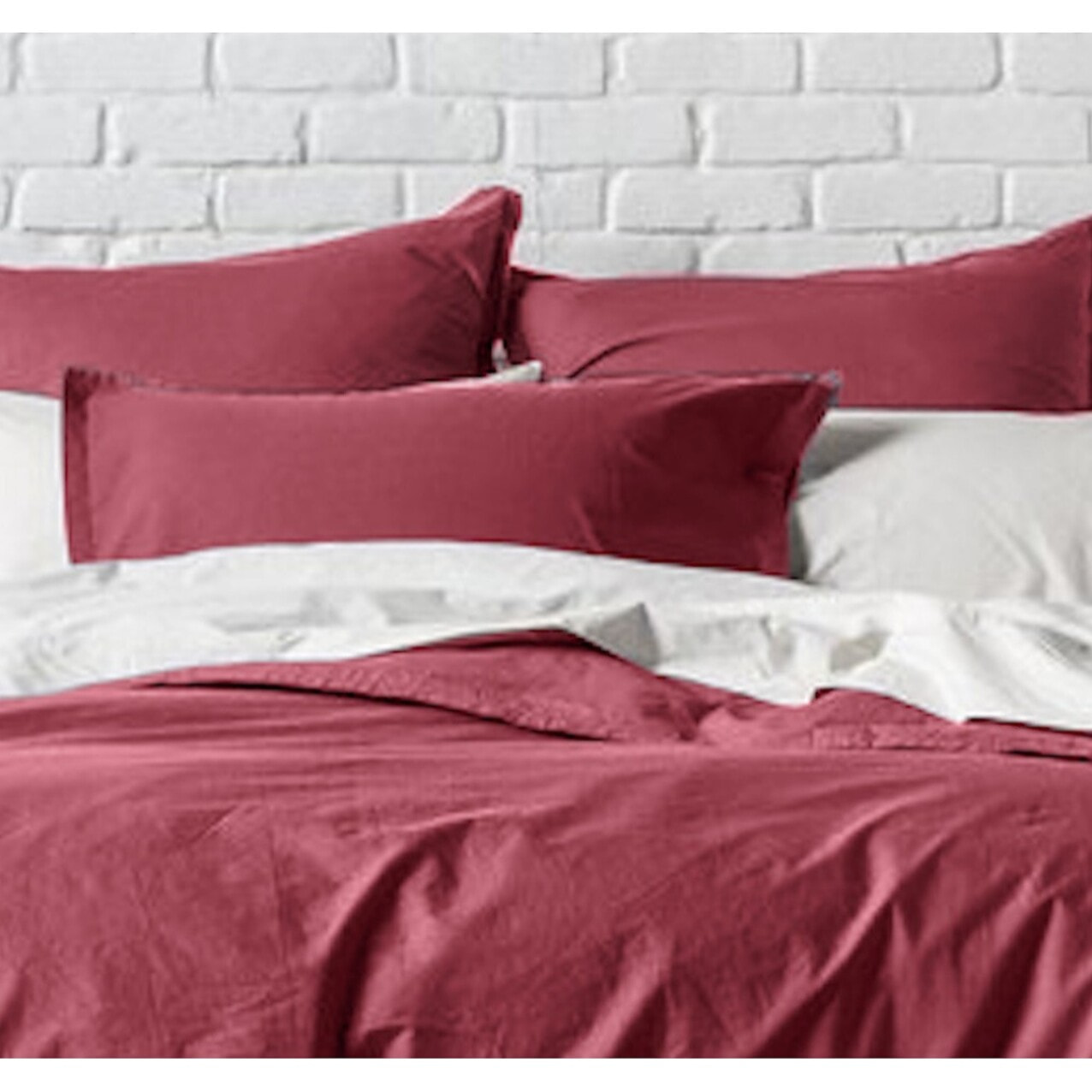 Housse De Couette bonnet 40cm Percale Lake