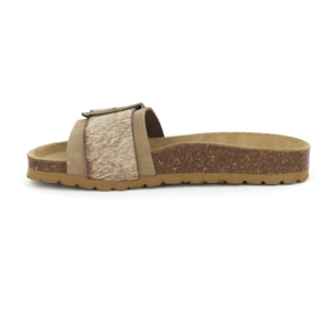 SANDALIA MALLORCA BABUNKERS MARRON