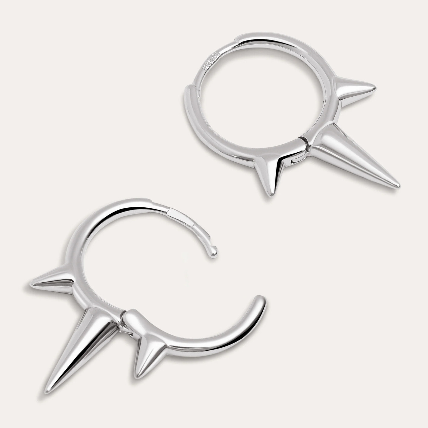 Orecchino Rolling in Argento