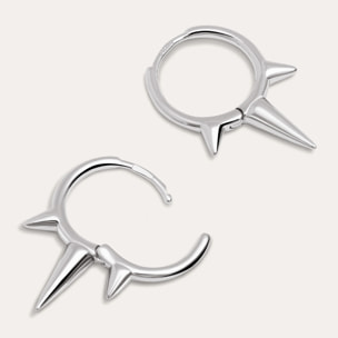 Orecchino Rolling in Argento