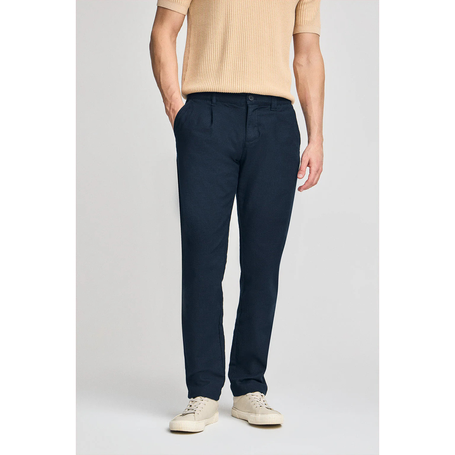 Pantalón Formentera azul marino con detalles Polo Club