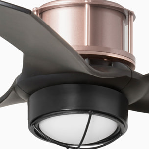 JUST FAN XS LED ventilatore da soffitto rame/nero 81cm