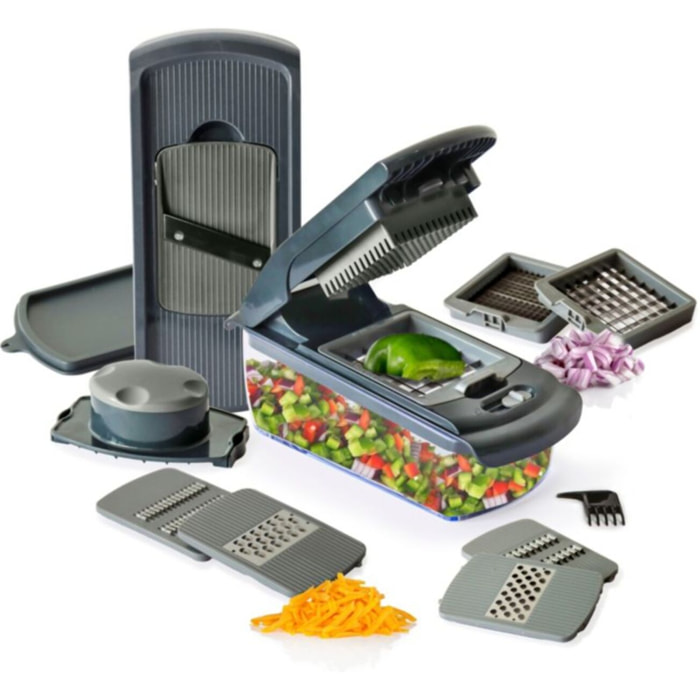 Mandoline ESSENTIELB Multifonction avec bac récupérateur