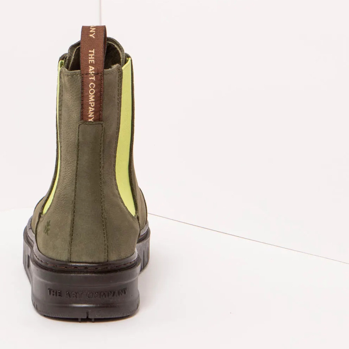 Botines 1779 NOBUCK KAKI-PISTACHO/BELLEVILLE color Kaki-pistacho