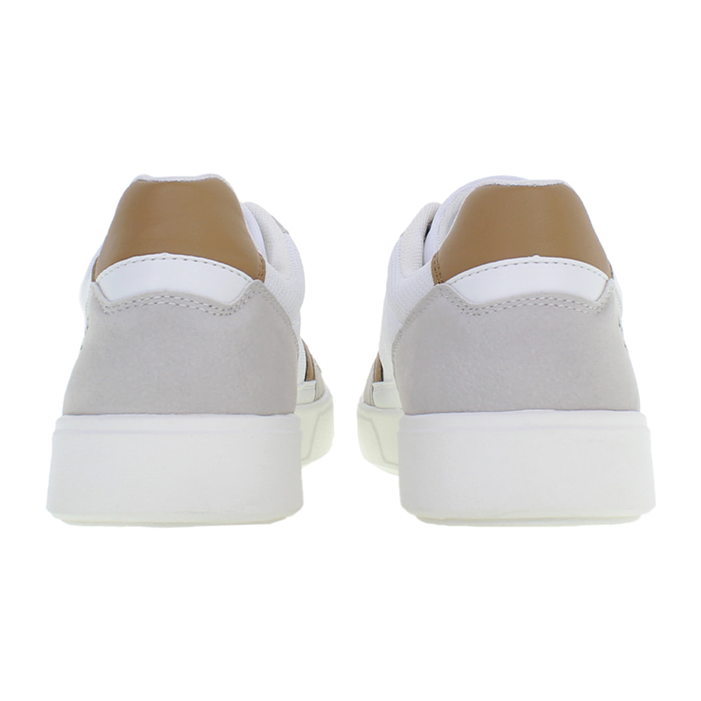 Sneakers U.S. Polo Assn White-Cuoio