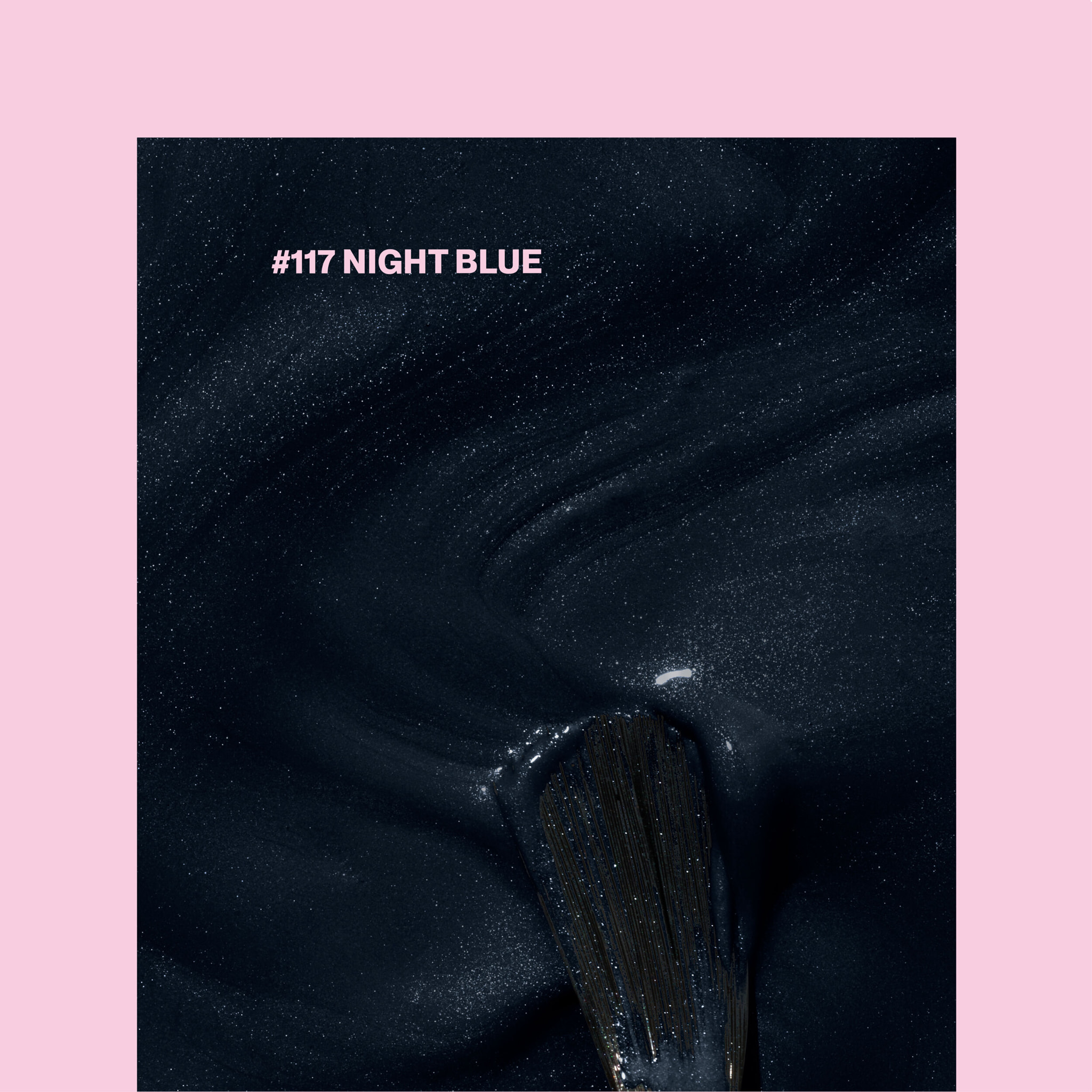 Vernis semi-permanent - 117 Night Blue - 15 ml