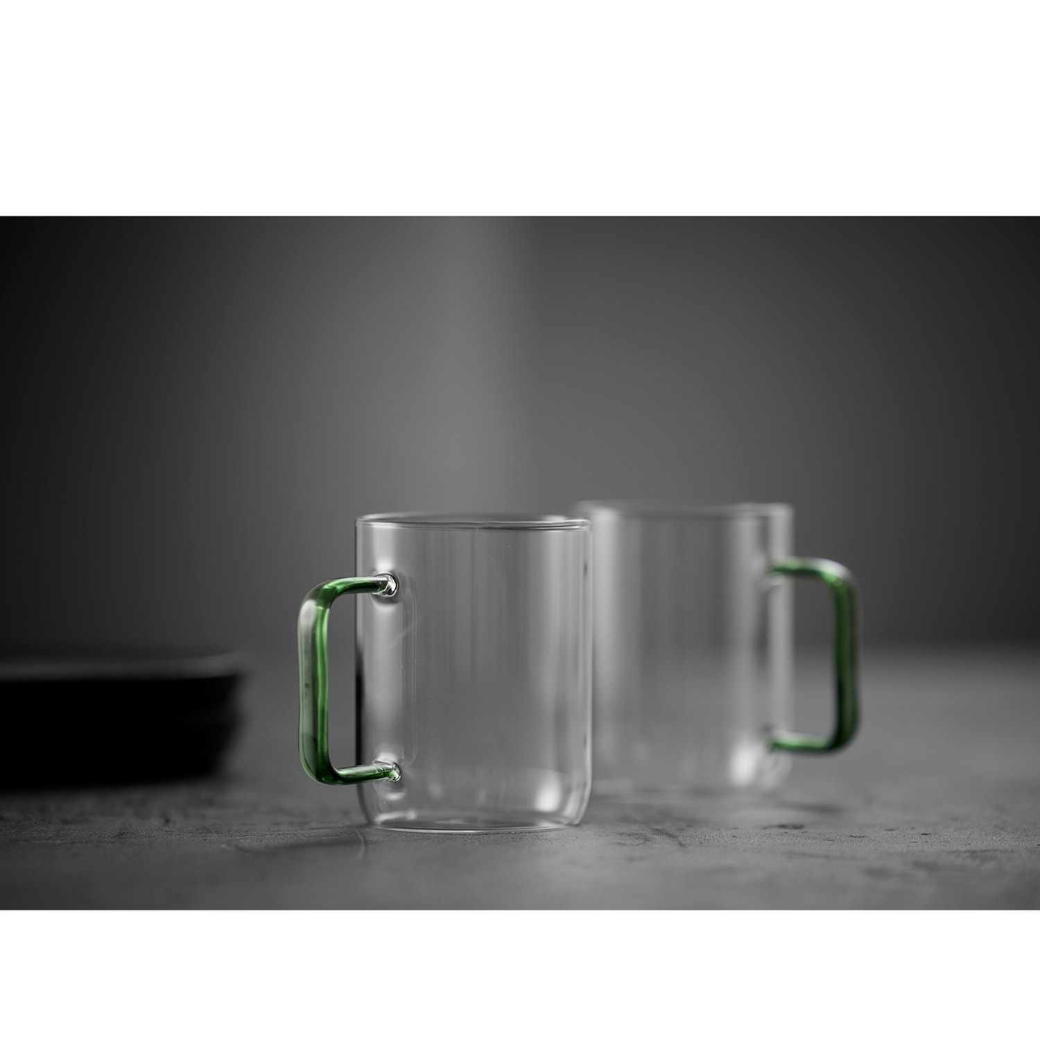 Set de 2 mugs en verre Torino 40cl